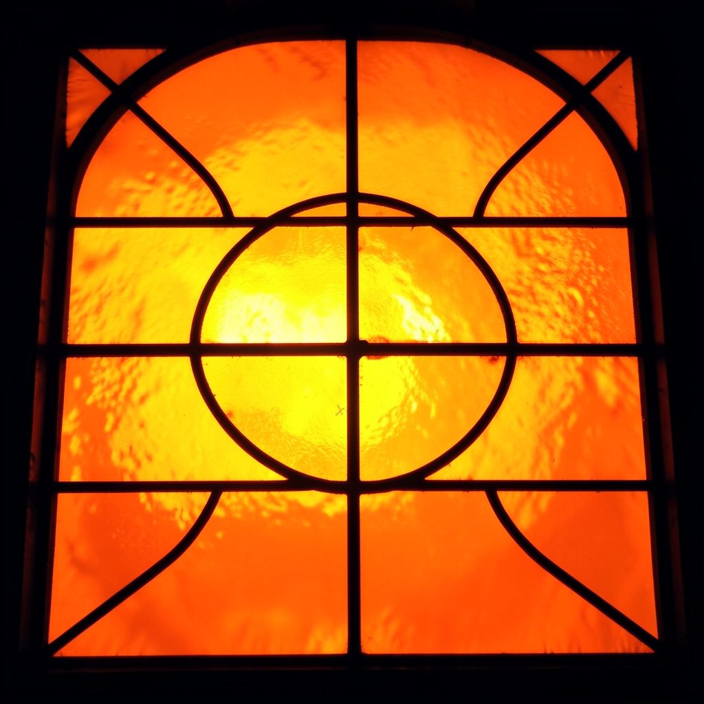 Nominees lineup card showing several horizontal filmstrip frames arranged in a grid in amber tones.